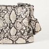 Amazon Essentials Women’s Minimal Crossbody Bag with Adjustable Removable Strap, Snake, One Size
