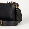 Amazon Essentials Women’s Minimal Crossbody Bag with Adjustable Removable Strap(Black)