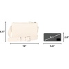 Amazon Essentials Women’s Minimal Crossbody Bag with Adjustable Removable Strap(Ecru)