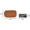 Amazon Essentials Women’s Nylon Bum Bag Belt Bag(Brown)