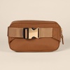 Amazon Essentials Women’s Nylon Bum Bag Belt Bag(Brown)