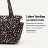 Amazon Essentials Women’s Quilted Cotton Tote Handbag(Abstract Animal)