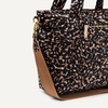 Amazon Essentials Women’s Quilted Cotton Tote Handbag(Abstract Animal)