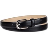Amazon Essentials Women’s Skinny Feather Edge Belt for Jeans and Dresses(Black)