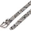 Amazon Essentials Women’s Skinny Feather Edge Belt for Jeans and Dresses(Faux Snake Skin)