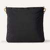 Amazon Essentials Women’s Slim Nylon Crossbody Bag(Black)