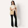 Amazon Essentials Women’s Slim Nylon Crossbody Bag(Taupe)