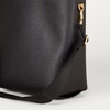 Amazon Essentials Women’s Soft Bucket Bag, Crossbody Shoulder Handbag with Minimalist Design, Vegan Leather(Black)