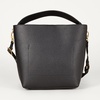 Amazon Essentials Women’s Soft Bucket Bag, Crossbody Shoulder Handbag with Minimalist Design, Vegan Leather(Black)
