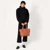 Amazon Essentials Women’s Soft Crossbody Tote Bag(Tan)