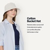 Amazon Essentials Women’s Washed Cotton Bucket Hat(Ecru)