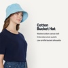 Amazon Essentials Women’s Washed Cotton Bucket Hat(Light Blue)
