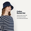 Amazon Essentials Women’s Washed Cotton Bucket Hat(Navy)