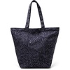 Amazon Essentials Women’s Extra Large Overnight Travel Tote Bag, Olive, One Size(Black Animal Print)