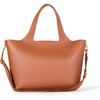 Amazon Essentials Women’s Soft Crossbody Tote Bag(Tan)