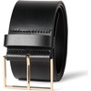 Amazon Essentials Women’s Wide Leather Waist Belt(Black)