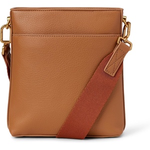 Amazon Essentials AE – Accessories Women’s Faux Leather Slim Crossbody Bag(Tan)