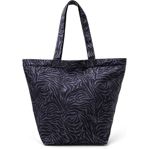 Amazon Essentials Women’s Extra Large Overnight Travel Tote Bag, Olive, One Size(Black Animal Print)