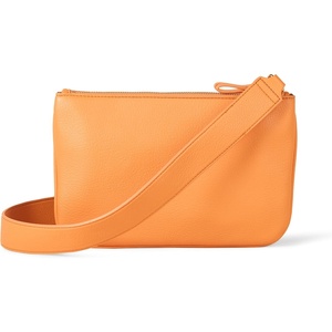 Amazon Essentials Women’s Minimal Crossbody Bag with Adjustable Removable Strap(Dark Orange)