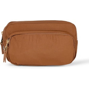 Amazon Essentials Women’s Nylon Bum Bag Belt Bag(Brown)