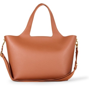Amazon Essentials Women’s Soft Crossbody Tote Bag(Tan)