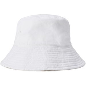 Amazon Essentials Women’s Washed Cotton Bucket Hat(White)