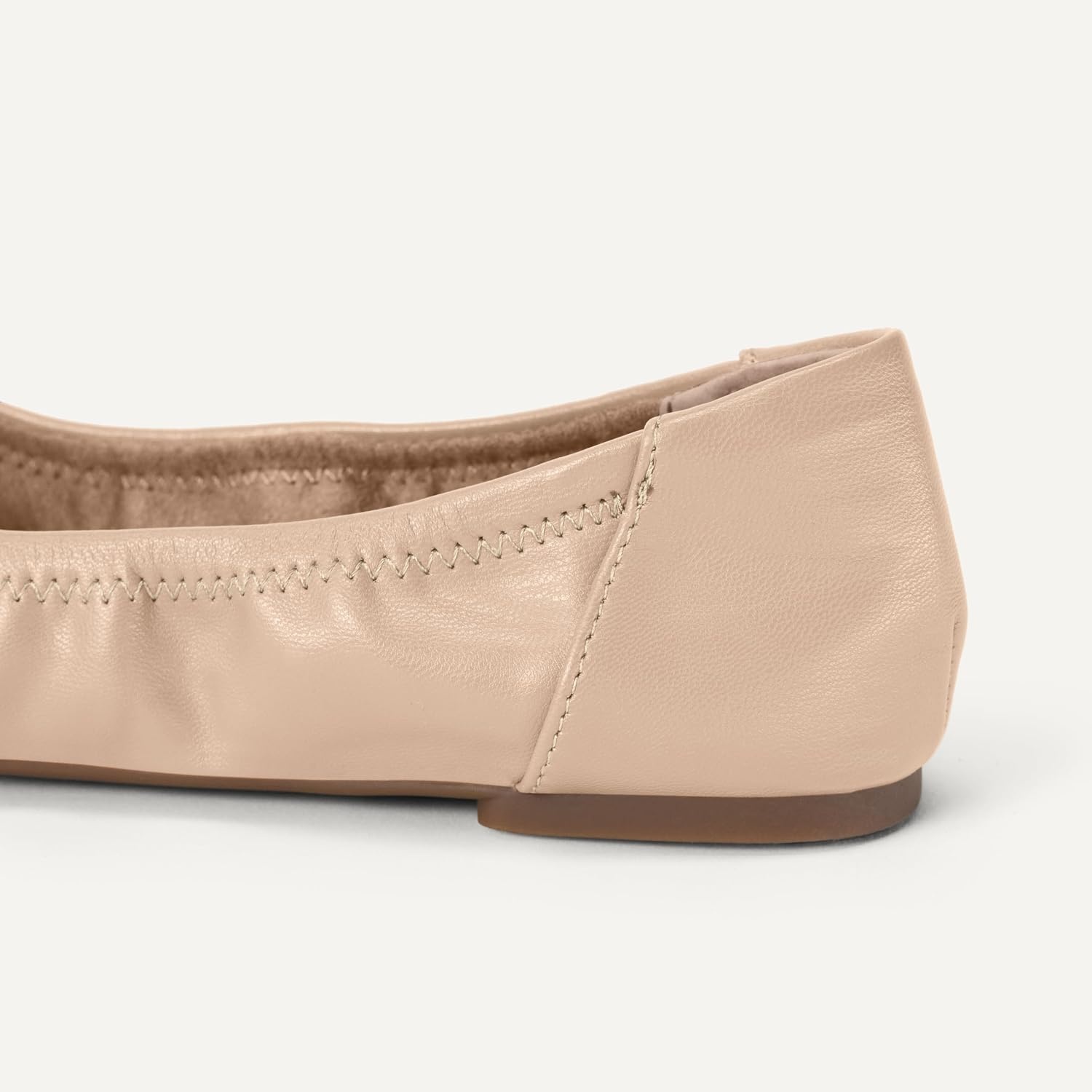 image:imageAmazon Essentials Womens Comfortable Round Toe Ballet Flats Cushioned Memory FoamBlush