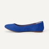 Amazon Essentials Women’s Comfortable Round Toe Ballet Flats, Cushioned Memory Foam(Dark Blue)