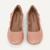 Amazon Essentials Women’s Comfortable Round Toe Ballet Flats, Cushioned Memory Foam(Light Camel)