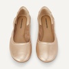 Amazon Essentials Women’s Comfortable Round Toe Ballet Flats, Cushioned Memory Foam(Rose Gold)