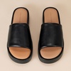 Amazon Essentials Women’s Slide Flatform Sandal(Black)