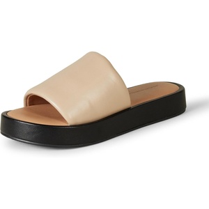 Amazon Essentials Women’s Slide Flatform Sandal(Sand)