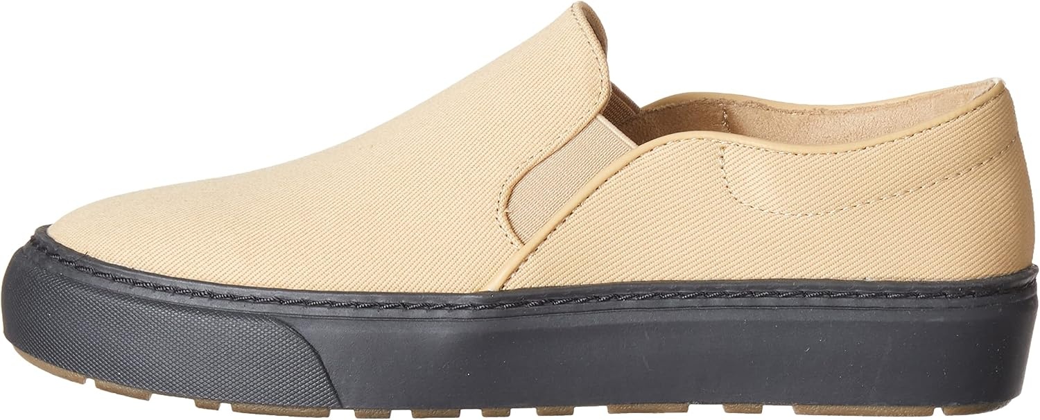 image:imageAmazon Essentials Womens Comfortable Slipon SneakersKhaki Brown