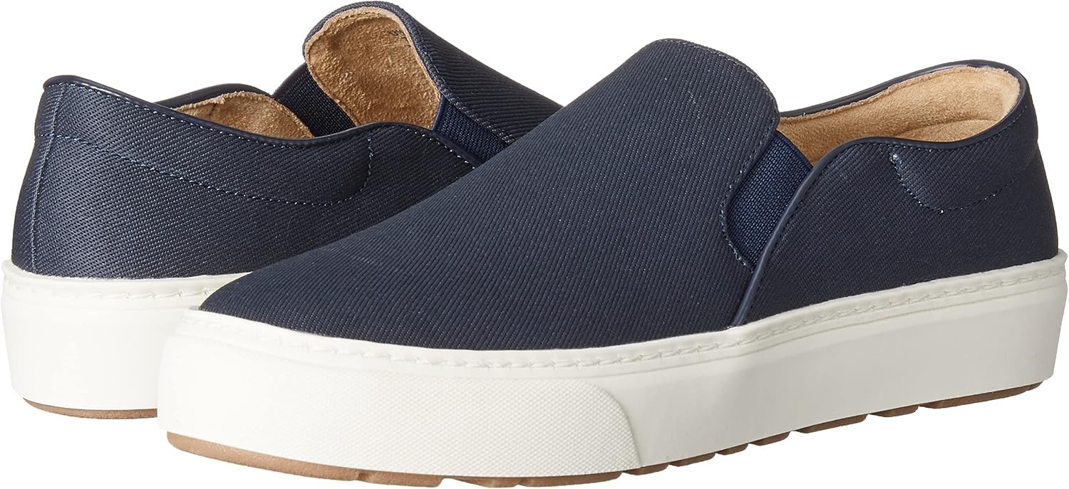 image:imageAmazon Essentials Womens Comfortable Slipon SneakersNavy