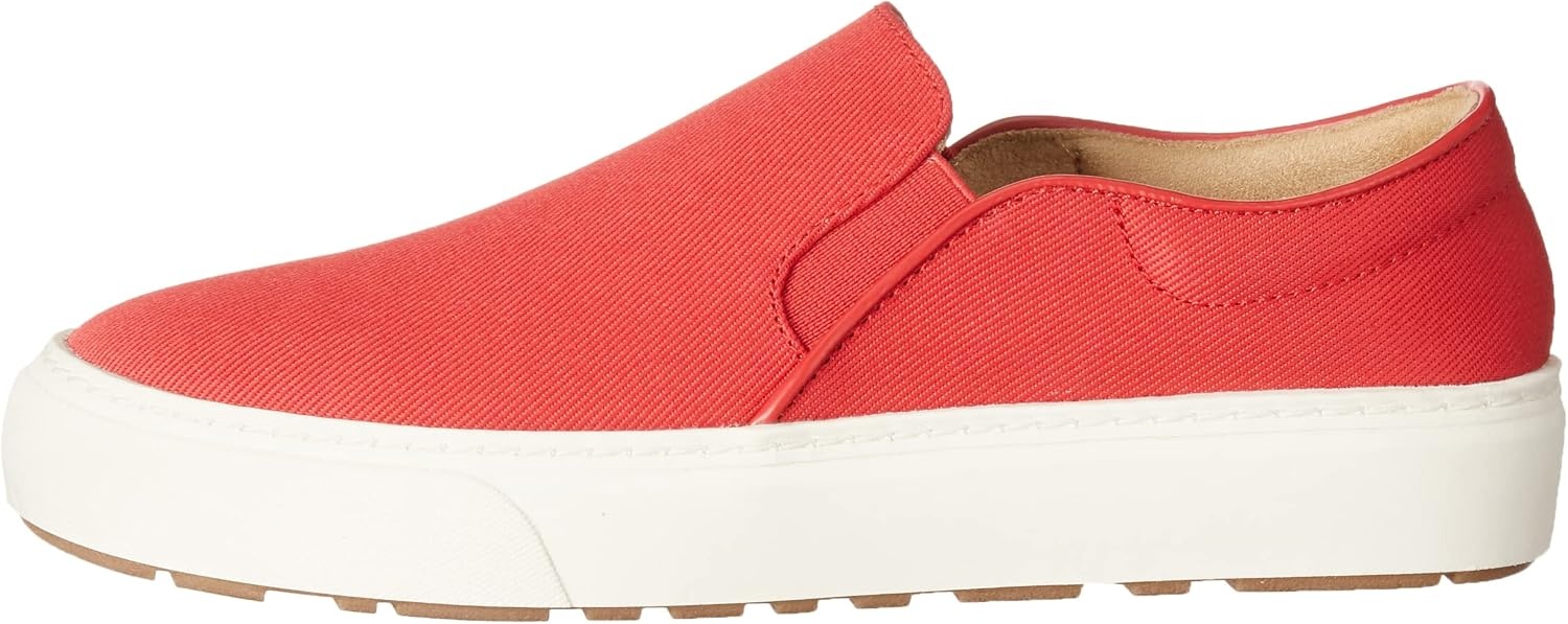 image:imageAmazon Essentials Womens Comfortable Slipon SneakersRed