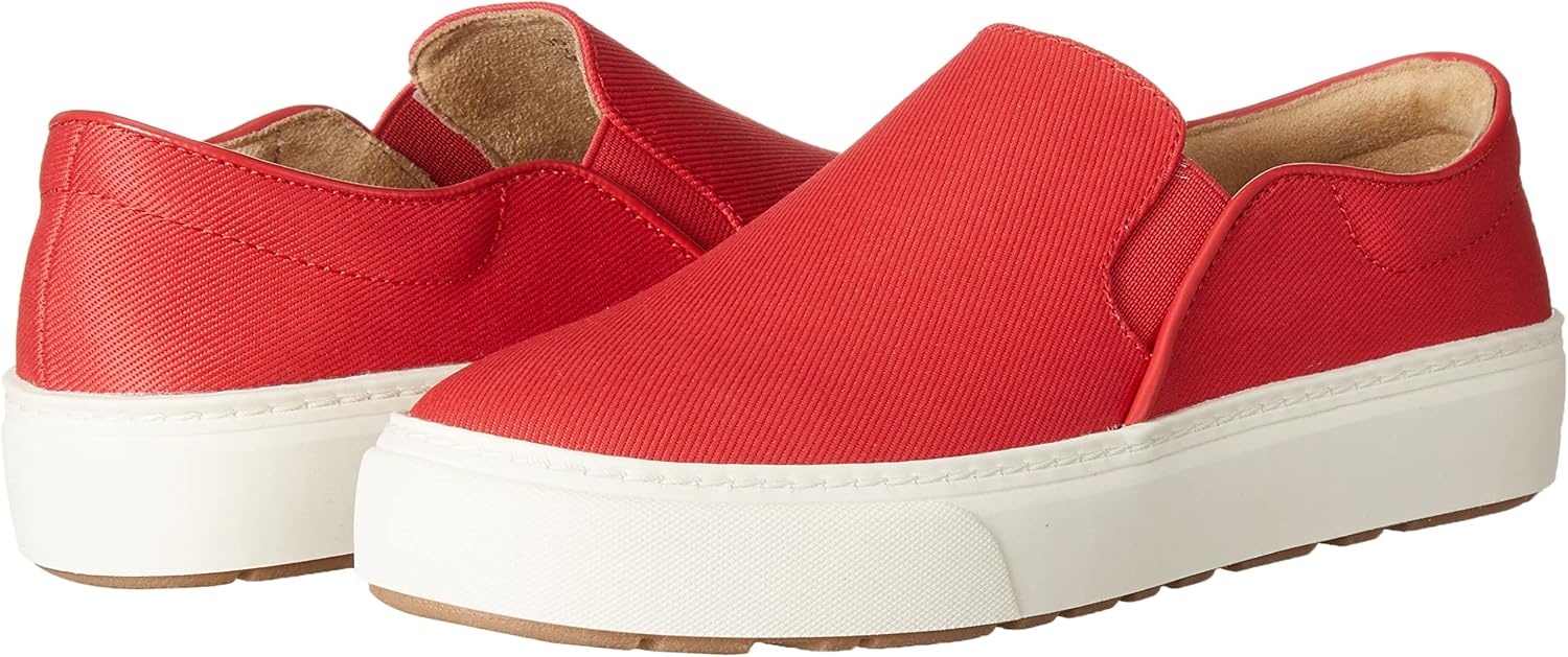 image:imageAmazon Essentials Womens Comfortable Slipon SneakersRed