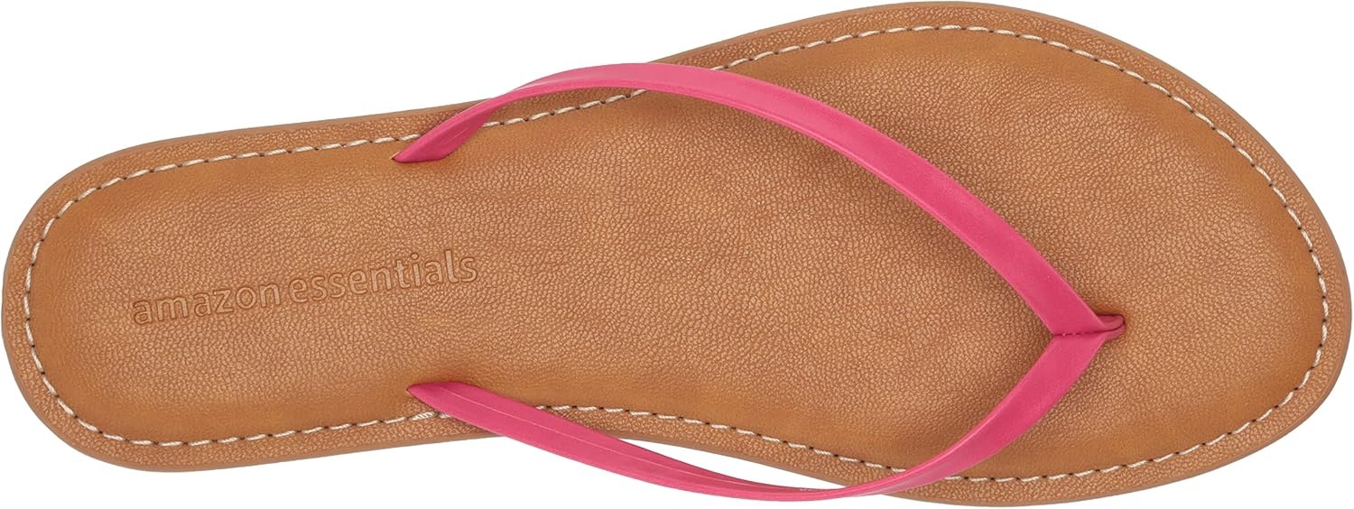 image:imageAmazon Essentials Womens Thong SandalBright Pink