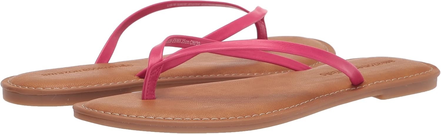 image:imageAmazon Essentials Womens Thong SandalBright Pink
