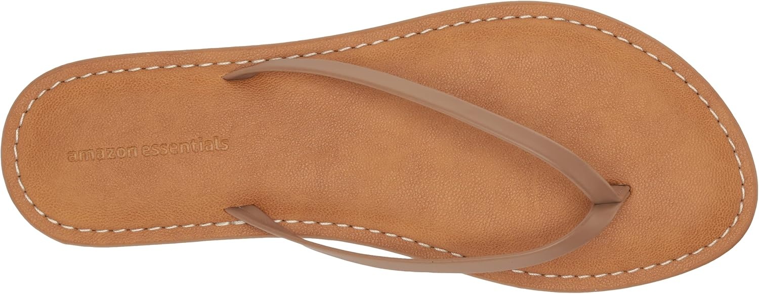 image:imageAmazon Essentials Womens Thong SandalDark Brown