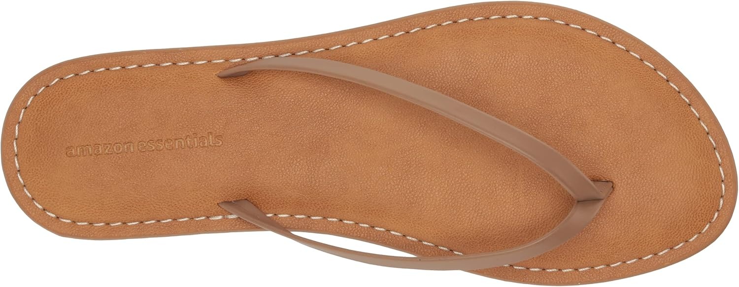 image:imageAmazon Essentials Womens Thong SandalDark Brown