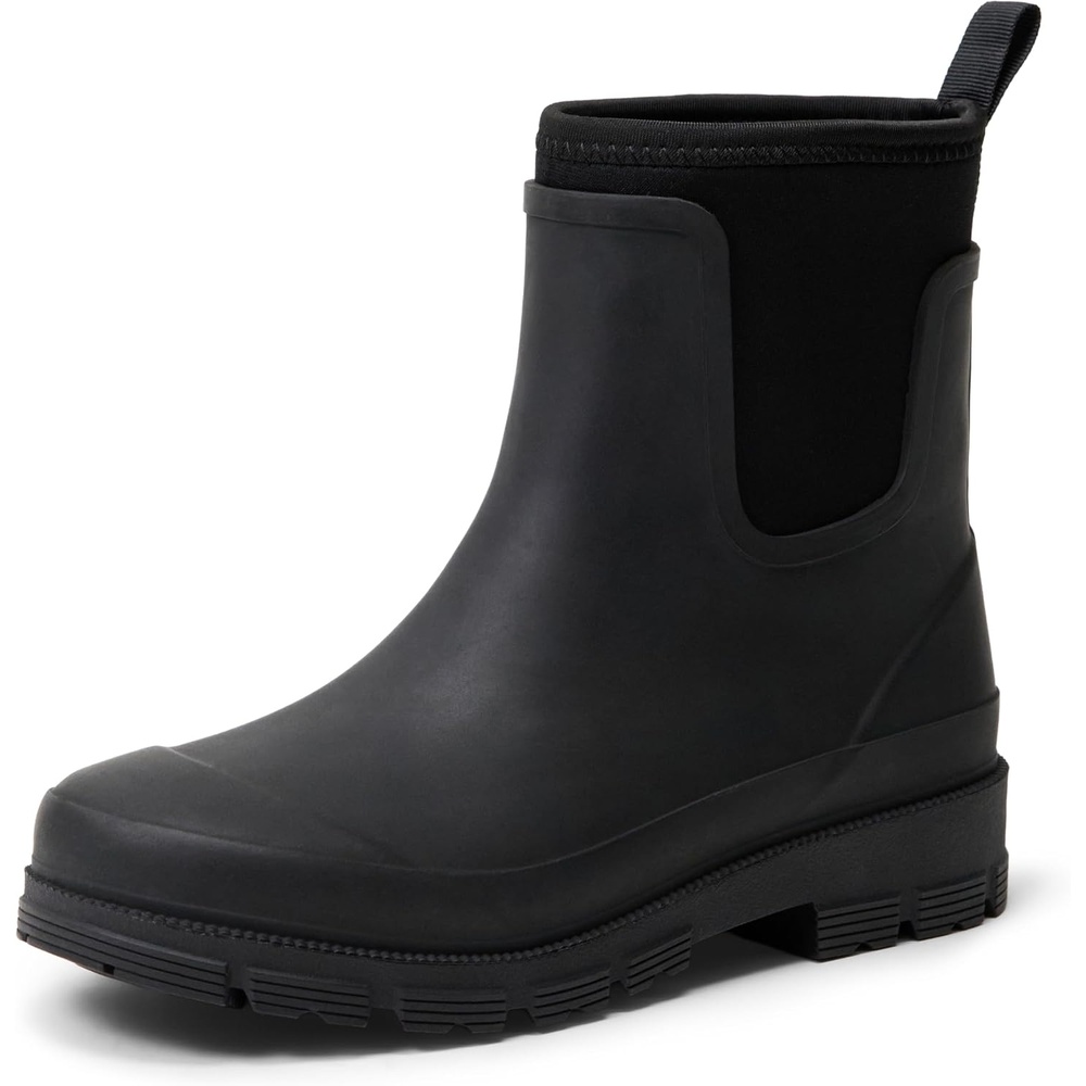 image:imageAmazon Essentials Womens Chelsea Ankle Rain BootBlack