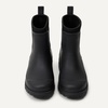 Amazon Essentials Women’s Chelsea Ankle Rain Boot(Black)