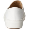 Amazon Essentials Women’s Comfortable Slip-on Sneakers(White)