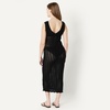 Amazon Essentials Women’s Regular-Fit Crochet Cover-Up Dress(Black)