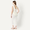 Amazon Essentials Women’s Regular-Fit Crochet Cover-Up Dress(Cream)
