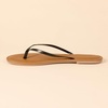 Amazon Essentials Women’s Thong Sandal(Black)