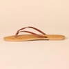 Amazon Essentials Women’s Thong Sandal(Brown)