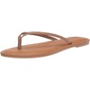 Amazon Essentials Women’s Thong Sandal(Dark Brown)