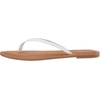 Amazon Essentials Women’s Thong Sandal(White)