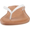 Amazon Essentials Women’s Thong Sandal(White)